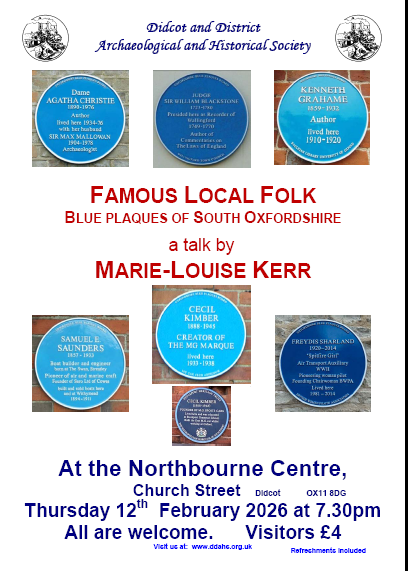 Meeting Poster for this month